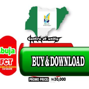 Purchase the best ever FCT Abuja GSM Phone Number Database to reach millions of your potential customers on phone and on whatsApp instantly and increase sales a thousand times