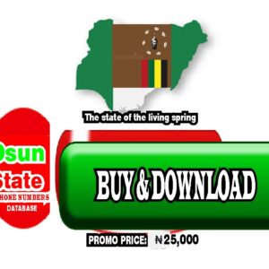 Buy The Best Osun State Gsm Phone Number Database